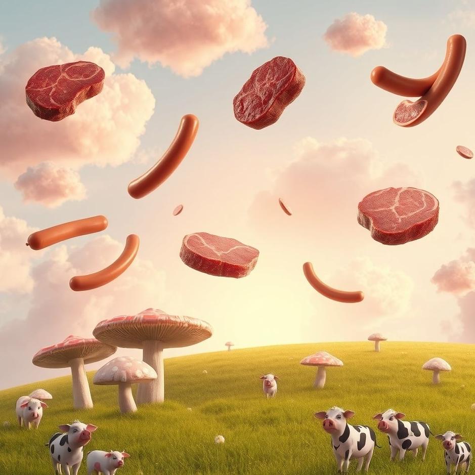 Dream : Meat products in a dream