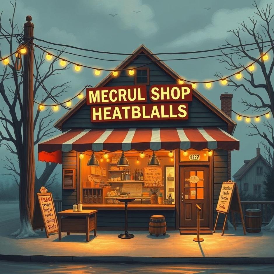 Dream : Meatball shop in a dream