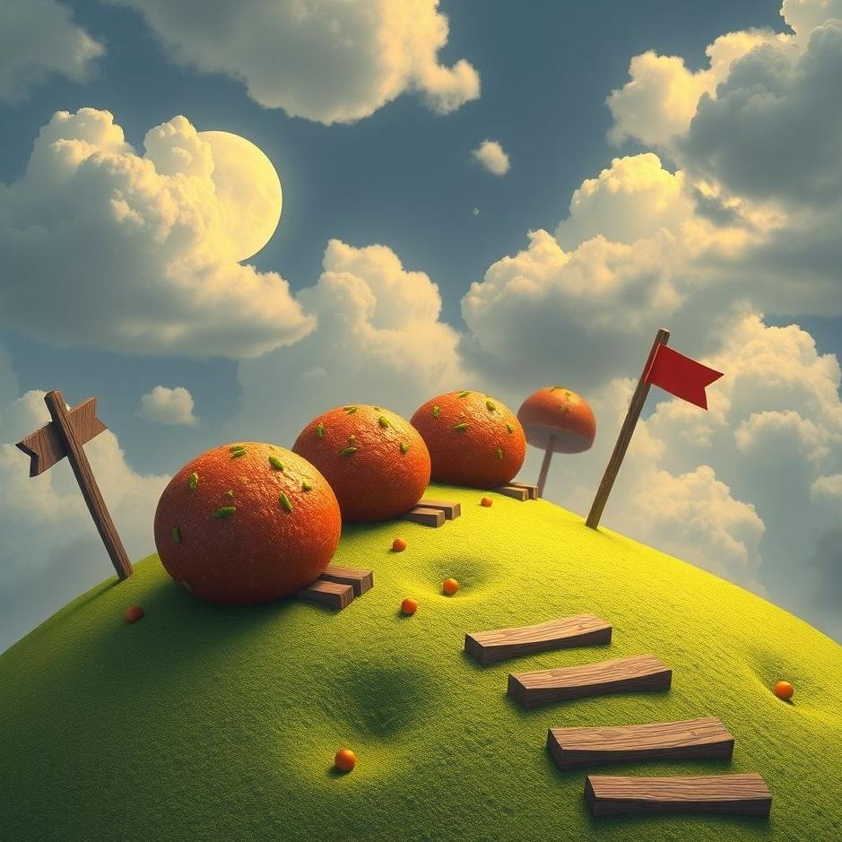 Dream : Meatball track in a dream