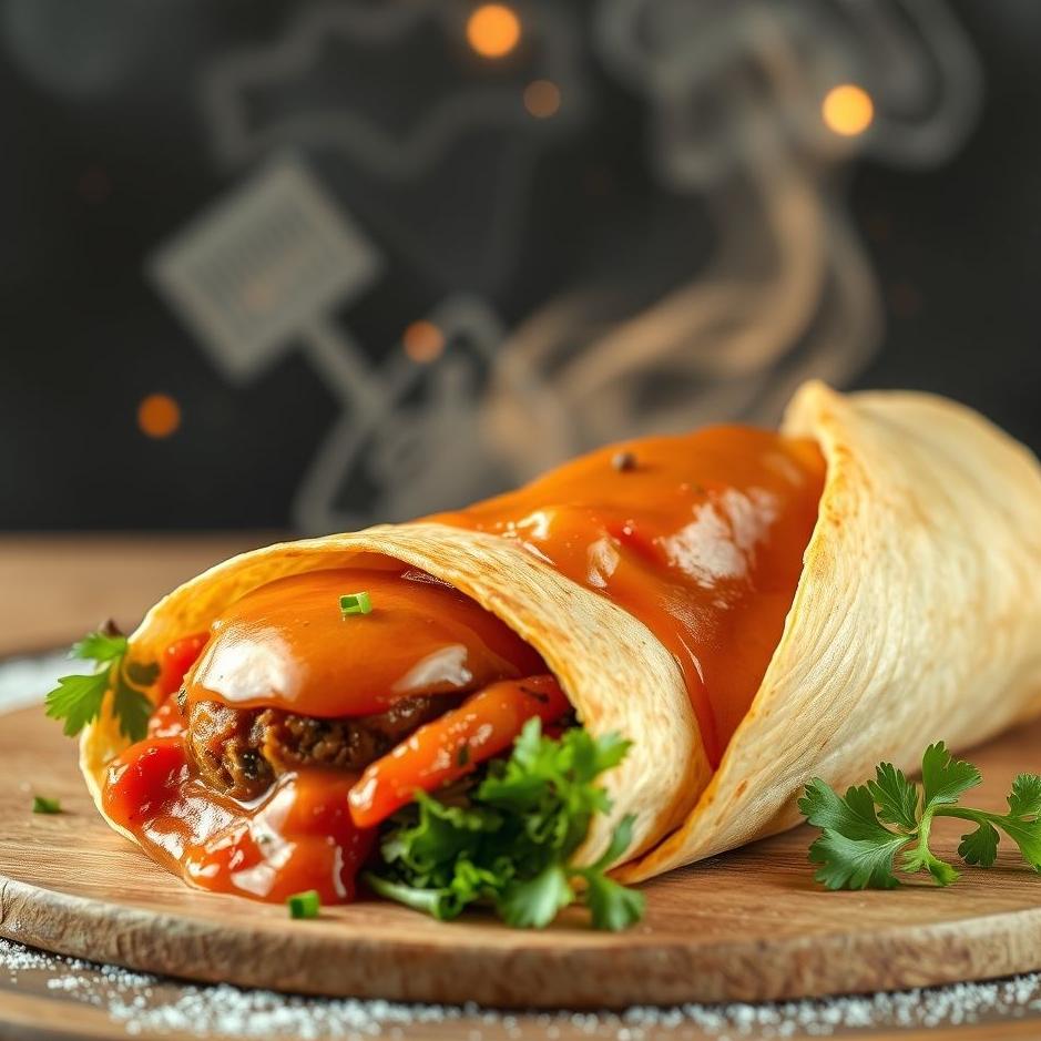 Dream : Meatball wrap in a dream