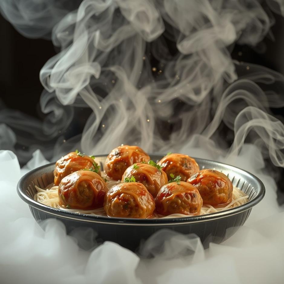 Dream : Meatballs being made in a dream