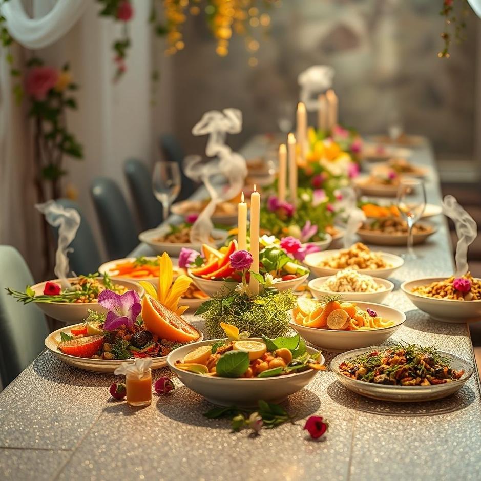 Dream : Meatless food in a dream