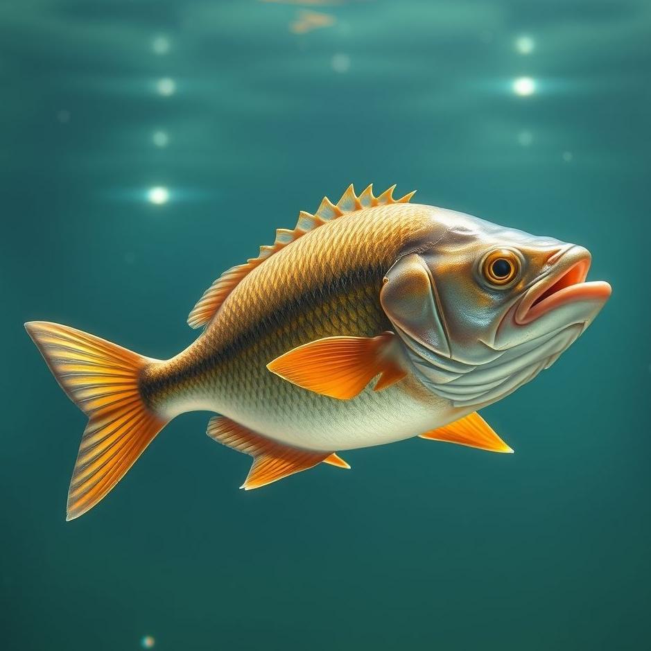 Dream : Medium-sized fish in a dream