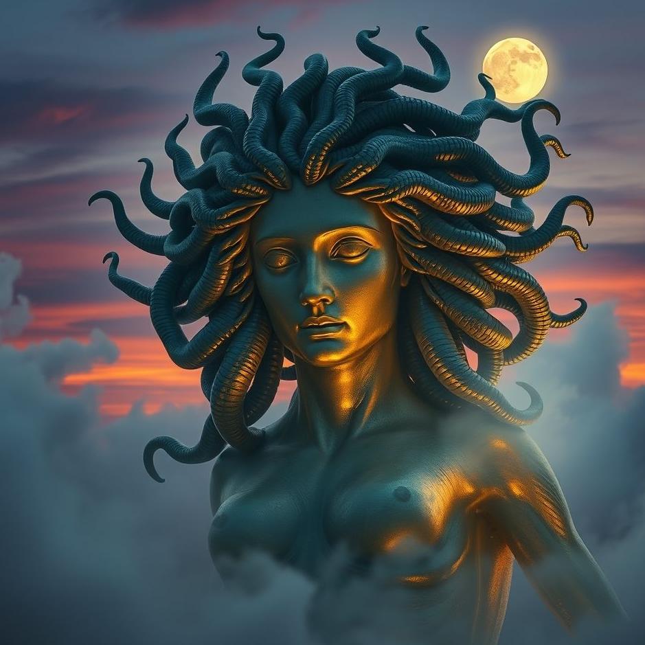 Dream : Medusa statue in a dream