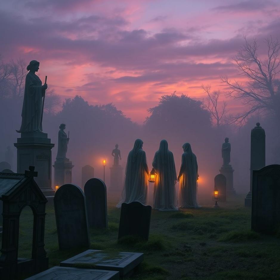 Dream : Meeting in a cemetery in a dream