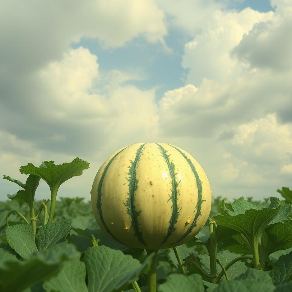 Dream : Melon growing in a dream