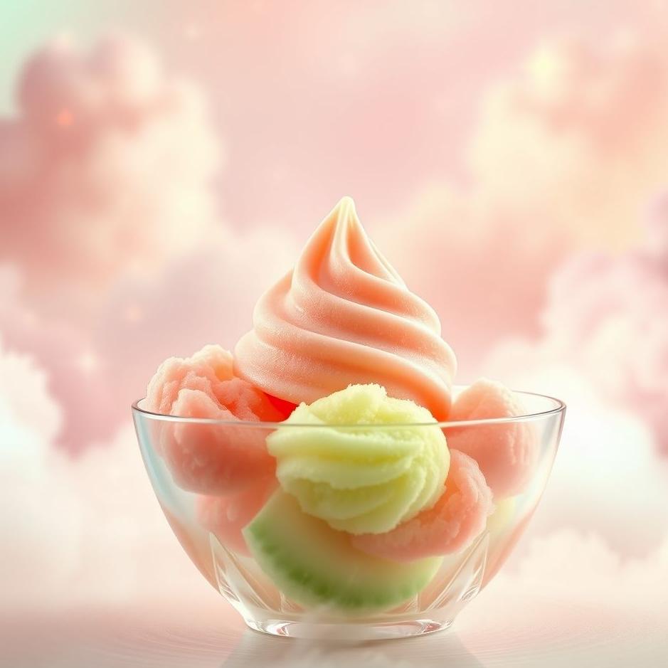 Dream : Melon ice cream in a dream