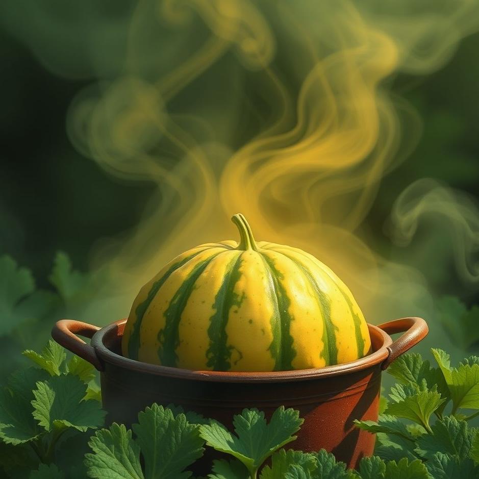Dream : Melon in a pot in a dream