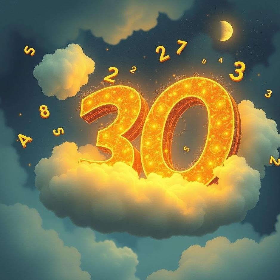 Dream : Memorizing numbers in a dream