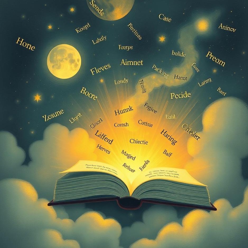 Dream : Memorizing words in a dream