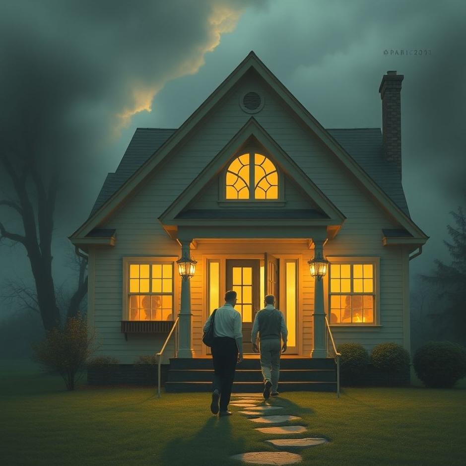 Dream : Men entering the house in a dream