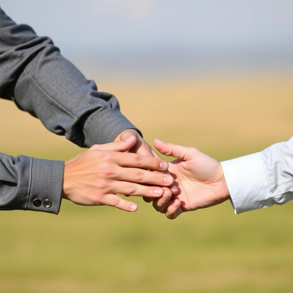 Dream : Men holding hands