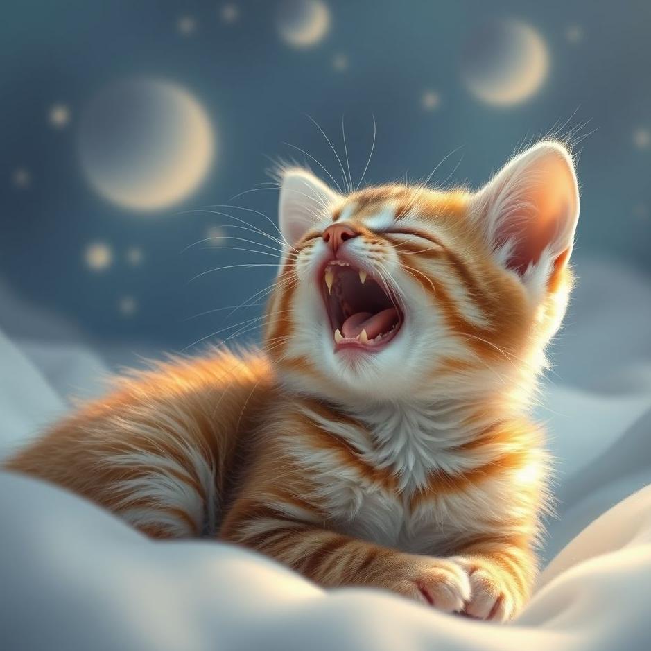 Dream : Meowing kitten in a dream