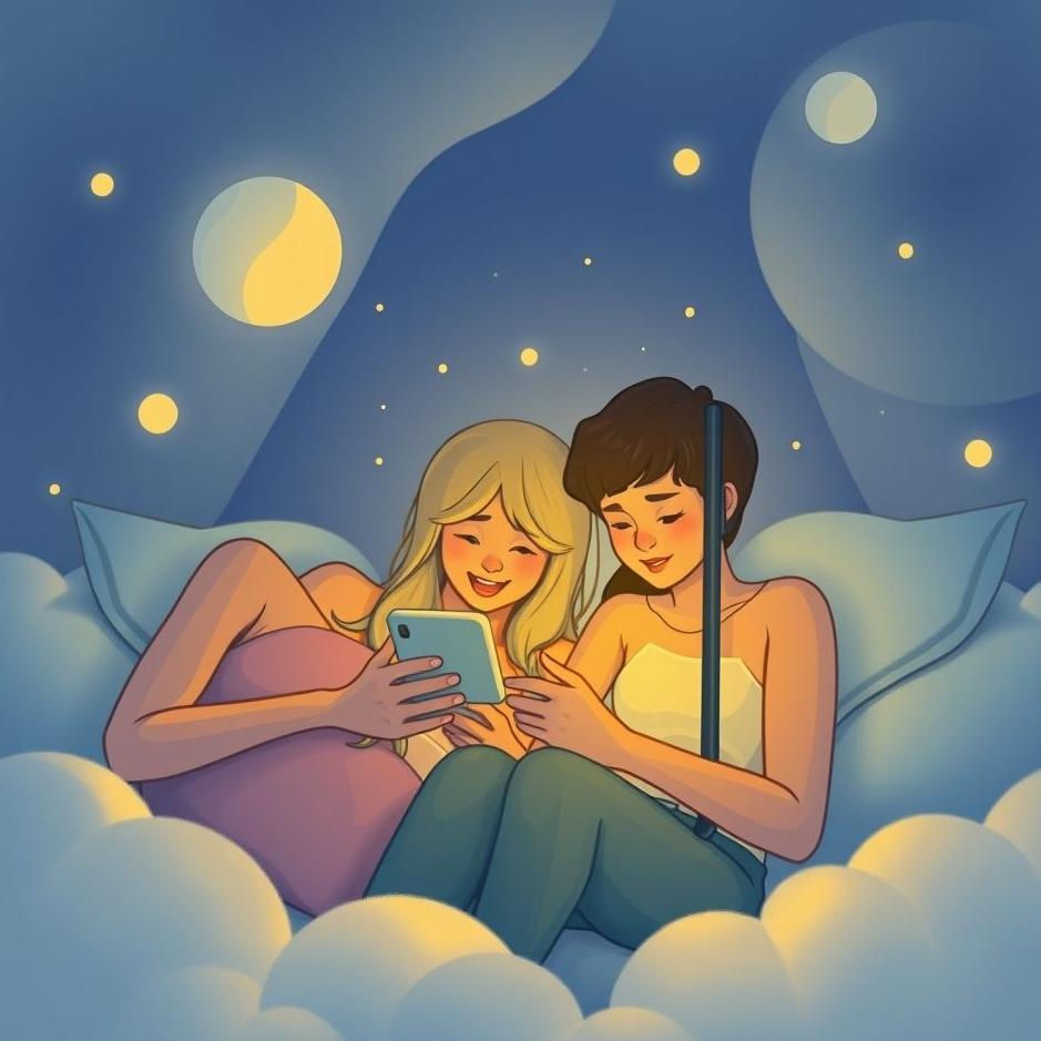 Dream Dictionary : Messaging on the phone with friends in the dream