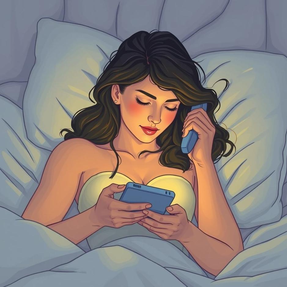 Dream : Messaging on the phone with your ex-lover in a dream