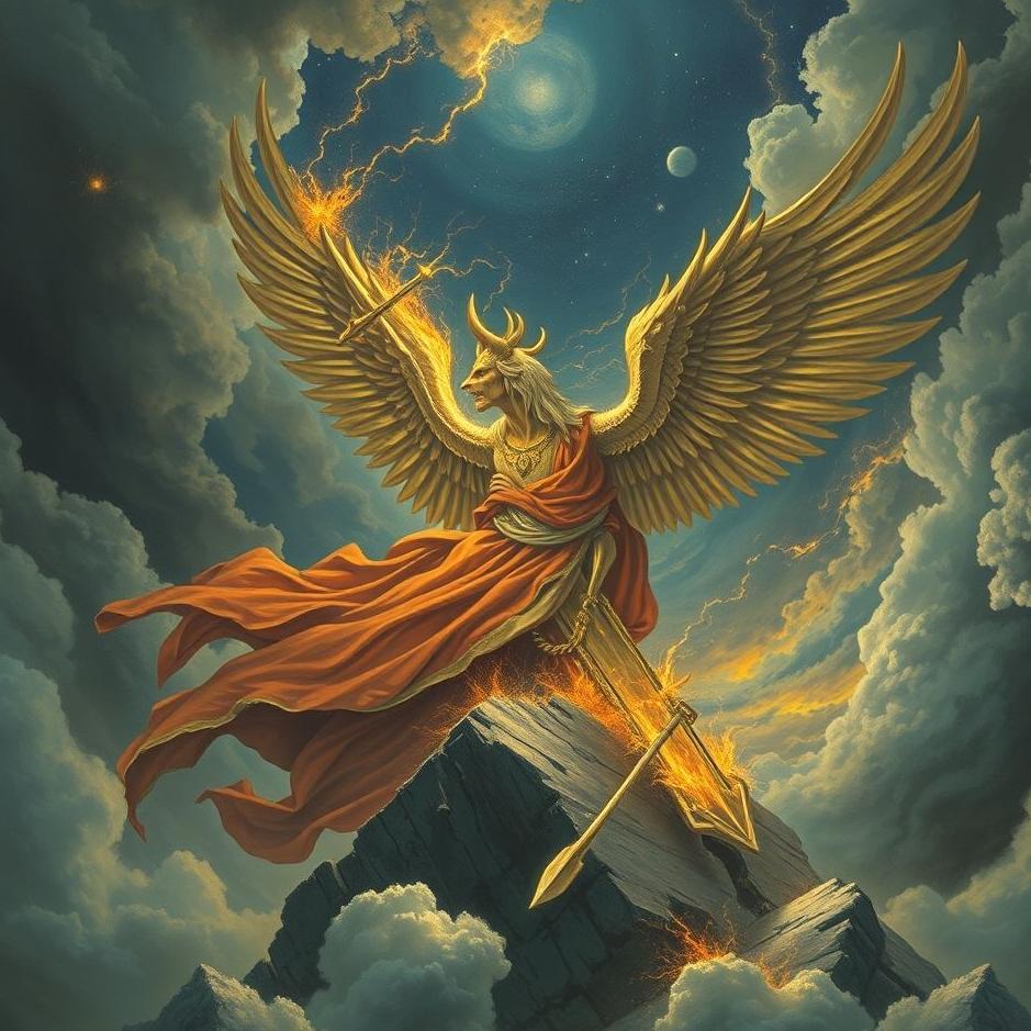 Dream : Messenger of the apocalypse in a dream