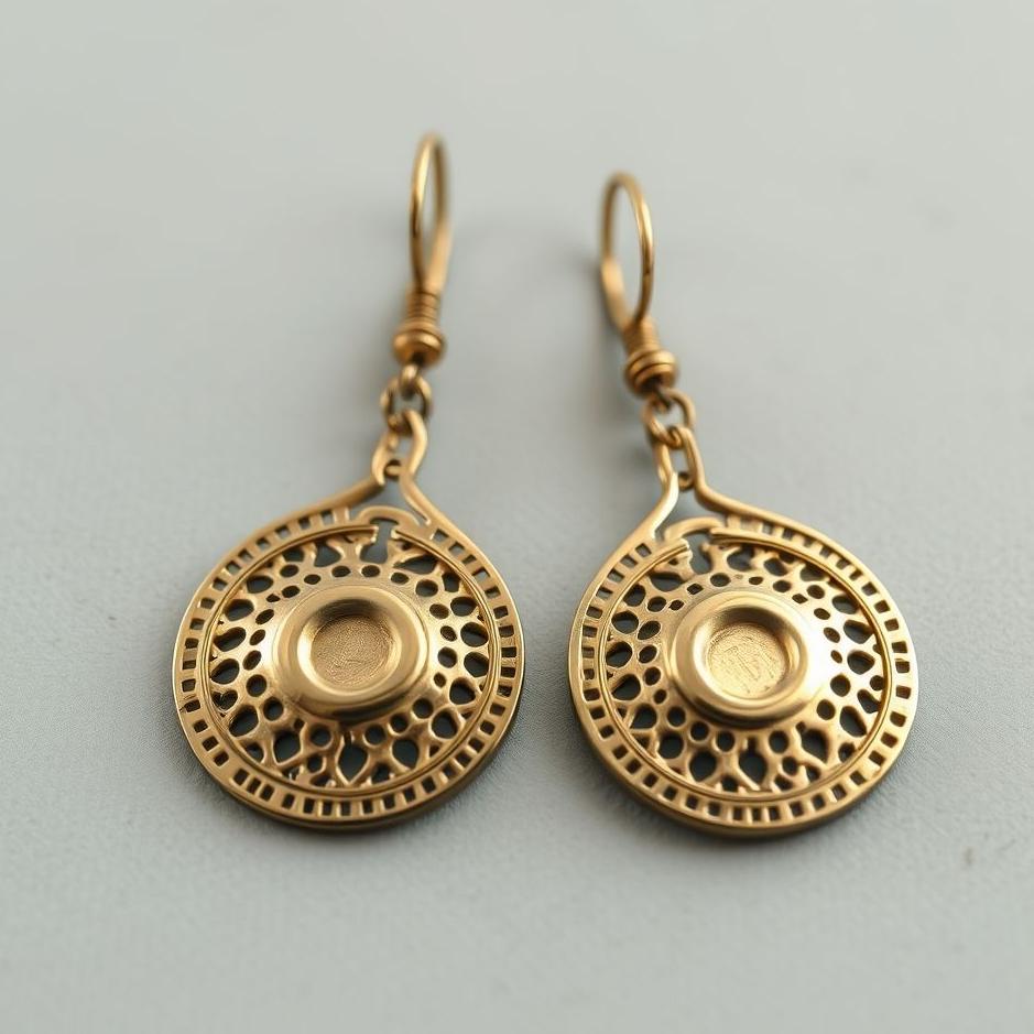 Dream : Metal earrings in a dream