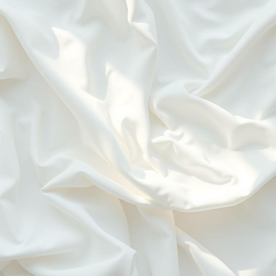 Dream : Meters of white fabric in a dream