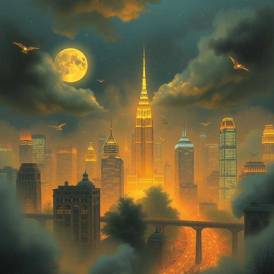 Dream : Metropolis in a dream