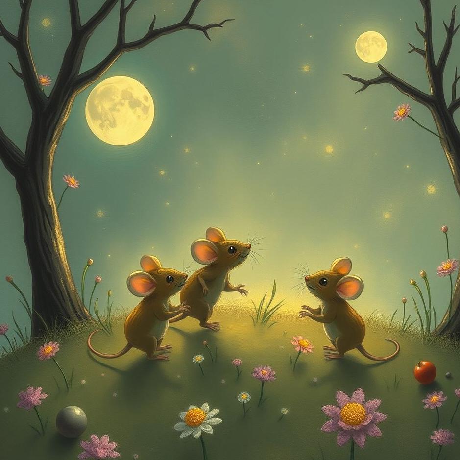Dream : Mice wandering in a dream