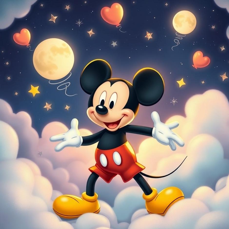 Dream : Mickey Mouse in a Dream
