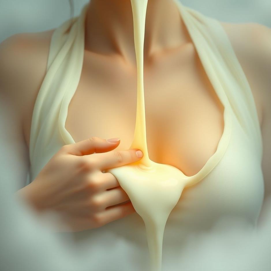 Dream : Milk flowing from the breast in a dream