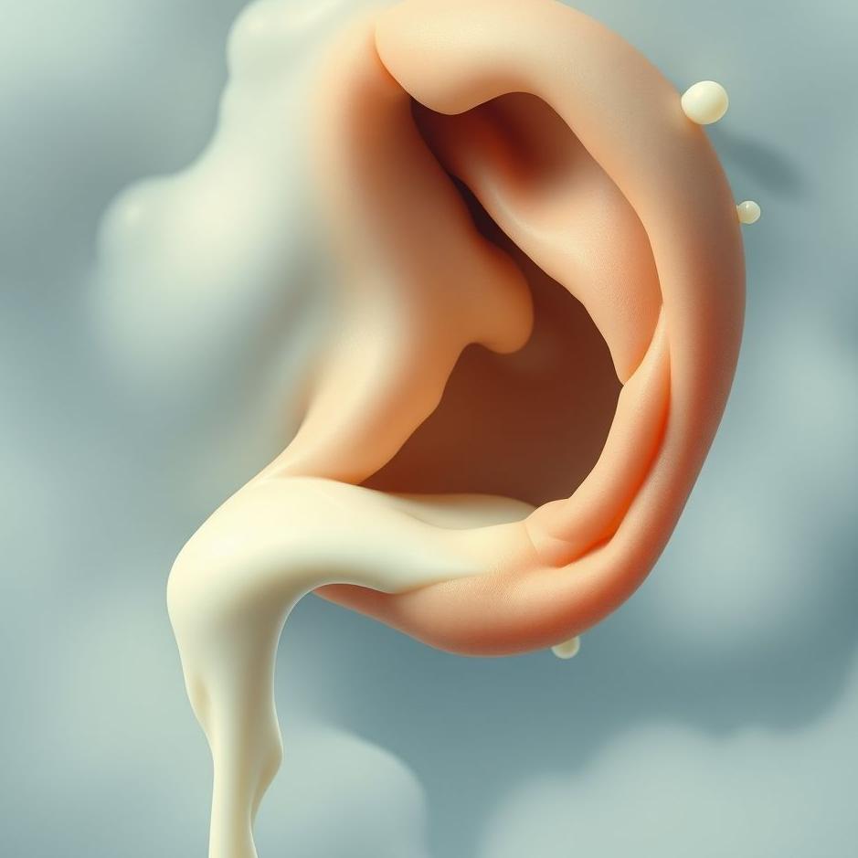 Dream : Milk flowing from the ear in a dream