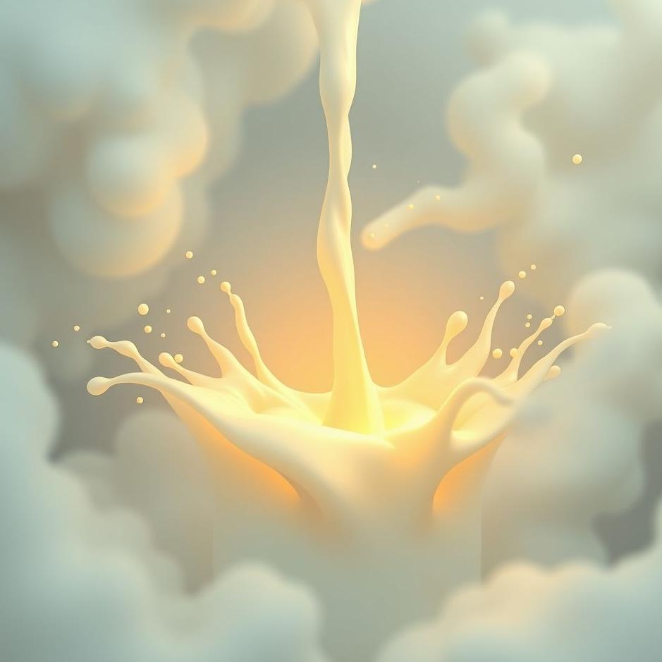 Dream : Milk gushing from your chest in a dream