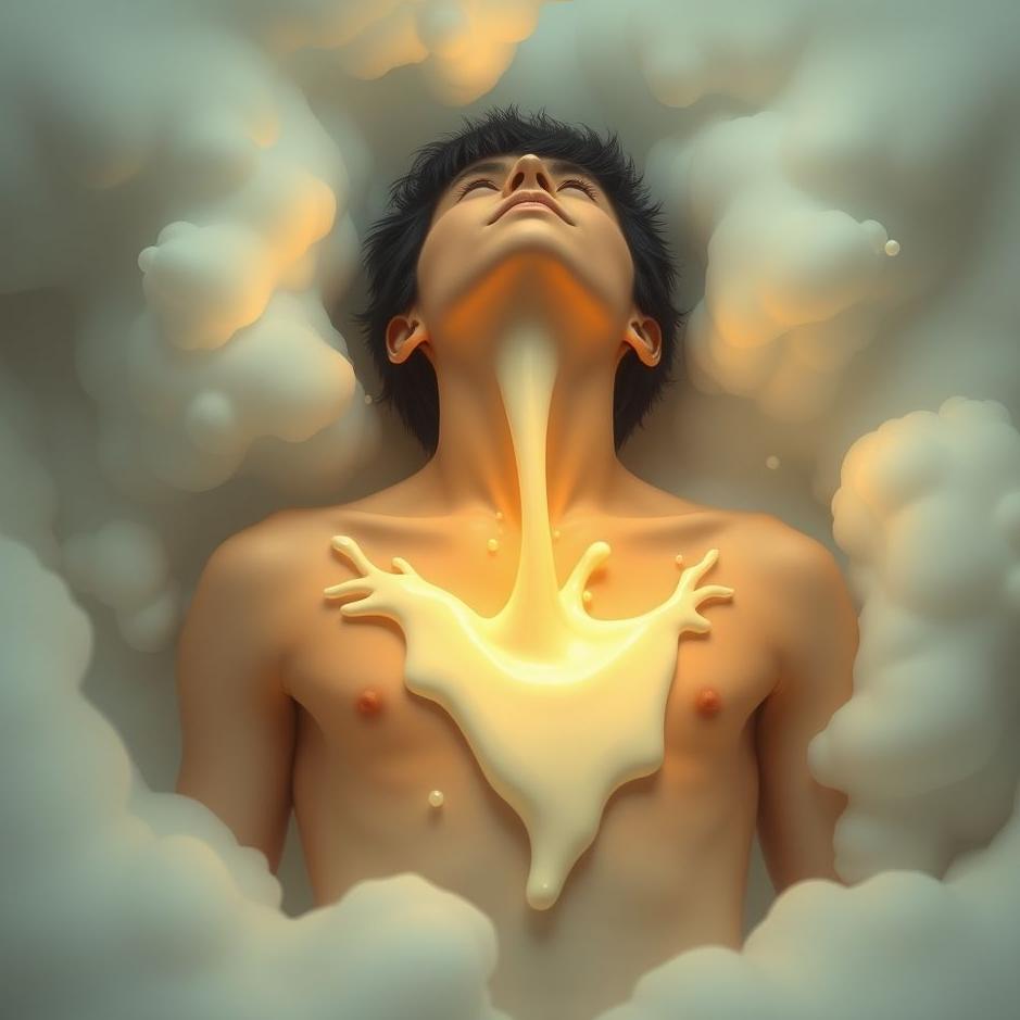 Dream : Milk gushing out of your chest in a dream