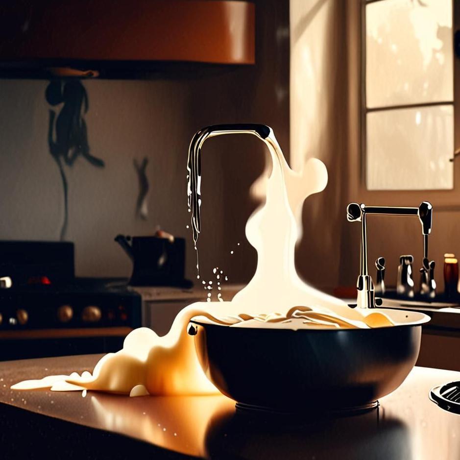 Dream : Milk overflowing on the stove in a dream