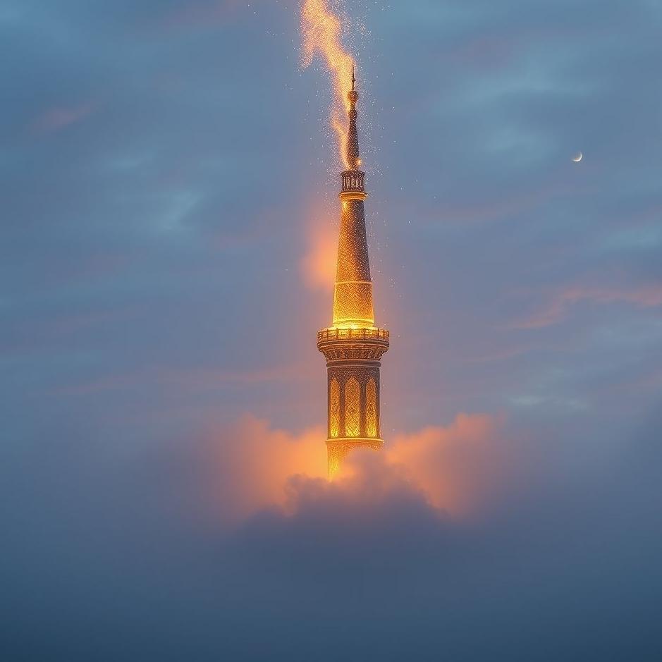 Dream : Minaret falling in a dream