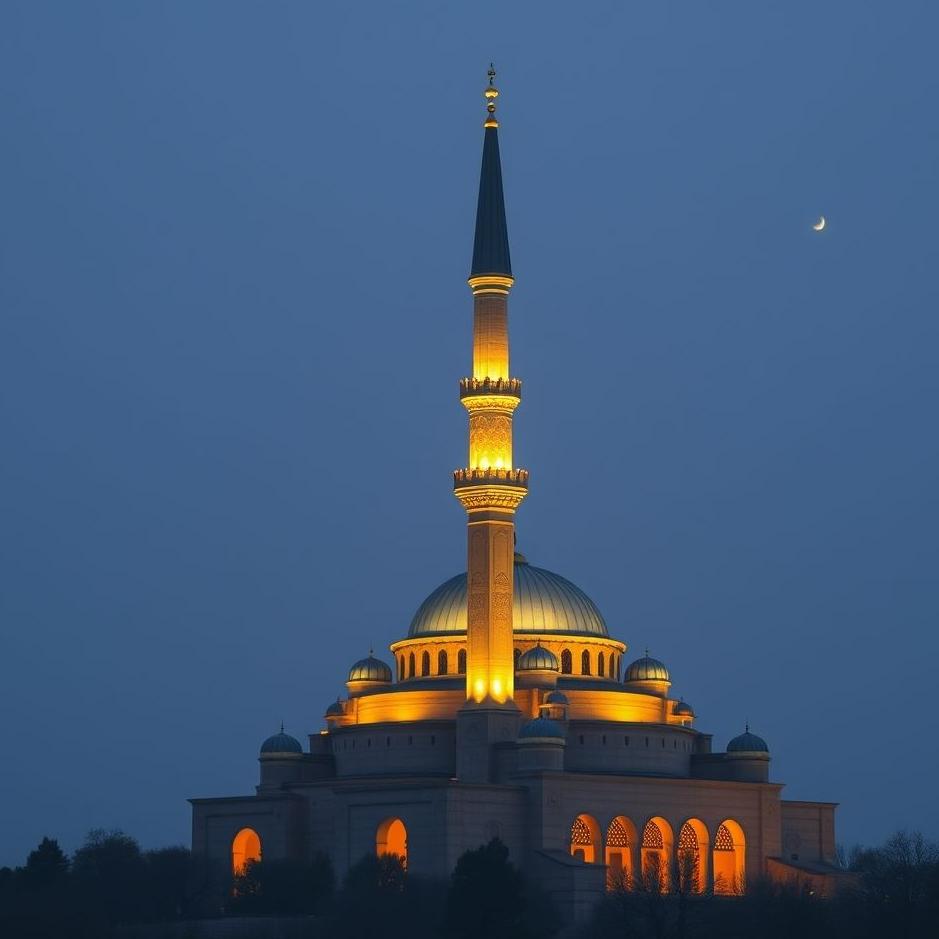 Dream : Minaret picture in a dream