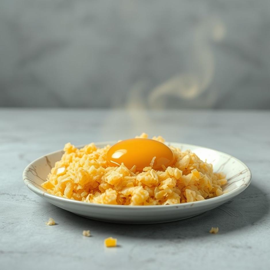 Dream : Minced eggs in a dream