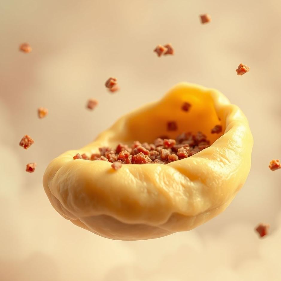 Dream : Minced meat dough in a dream