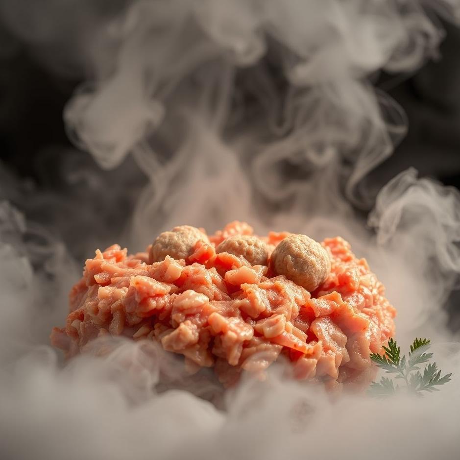Dream : Minced meat for meatballs in a dream