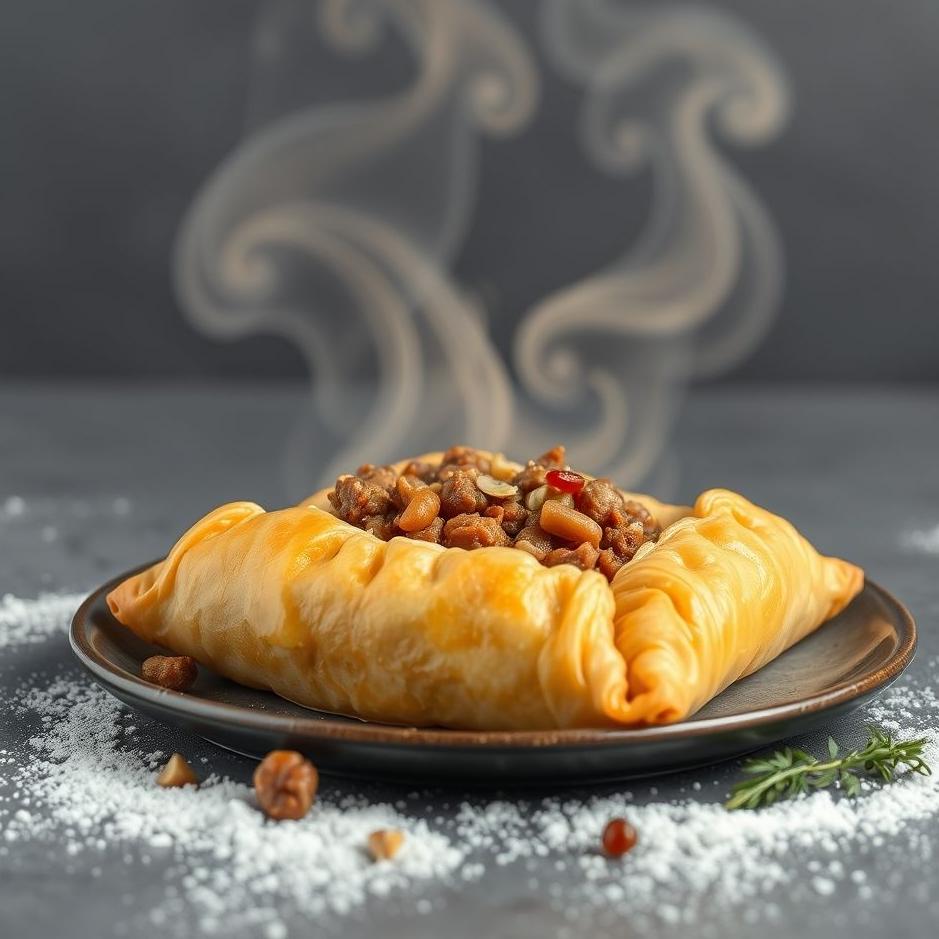 Dream : Minced meat pastry in a dream