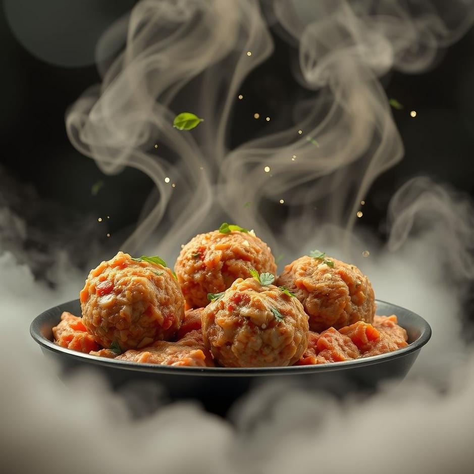 Dream : Minced meatballs in a dream