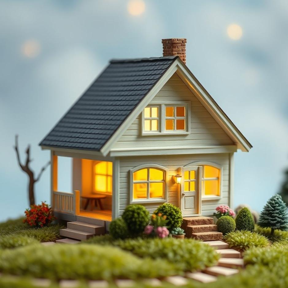 Dream : Miniature house in a dream