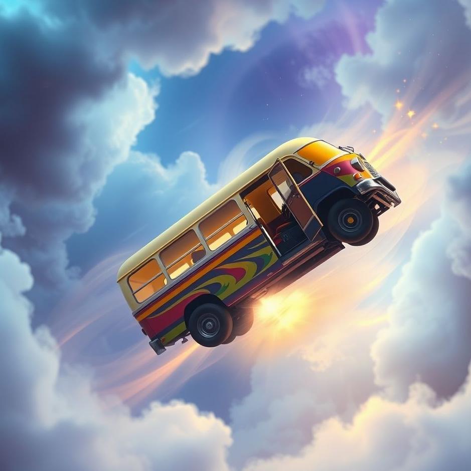 Dream : Minibus overturning in a dream