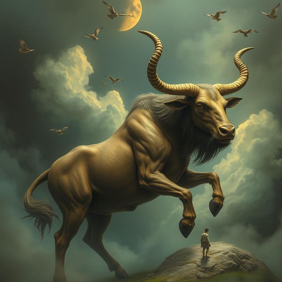 Dream : Minotaur in a dream