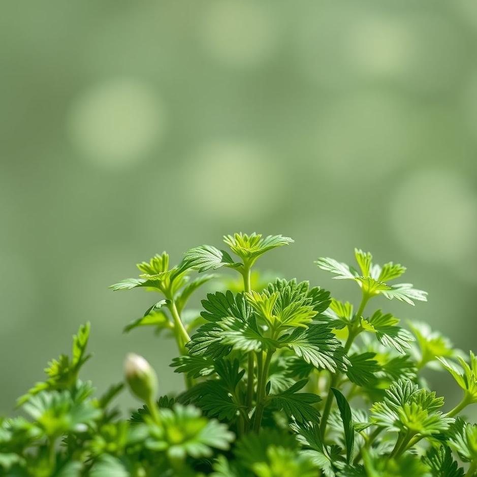 Dream : Mint and parsley in a dream