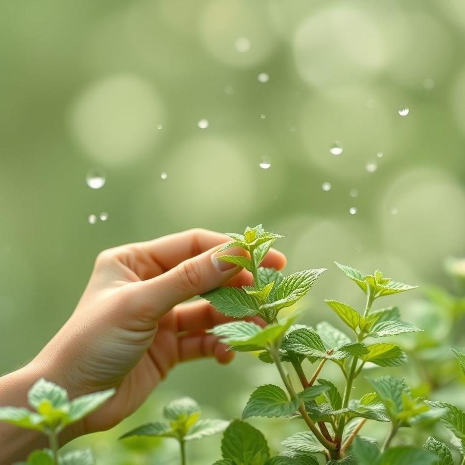 Dream : Mint plucking in a dream