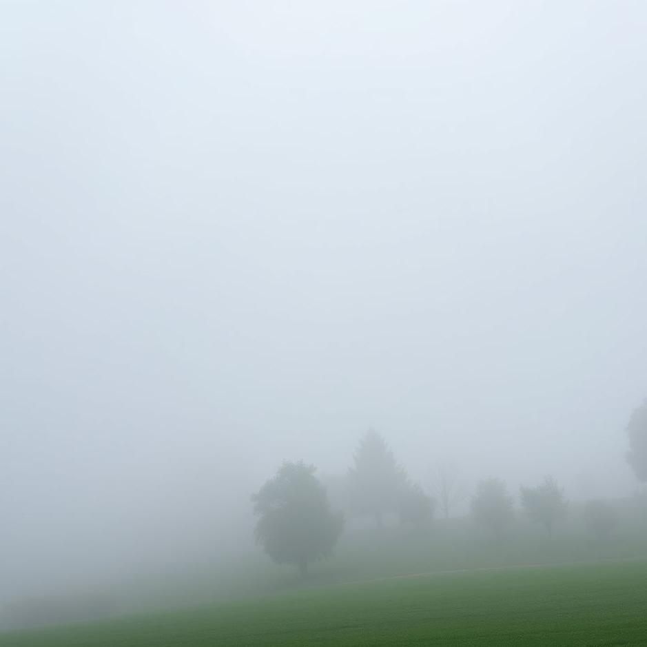 Dream : Misty weather in a dream