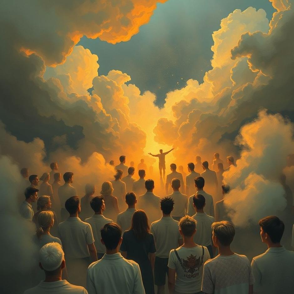 Dream : Mixed crowd in a dream