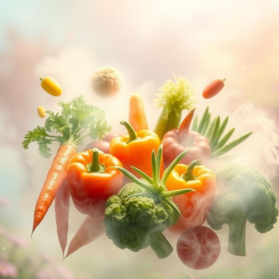 Dream : Mixed vegetables in a dream