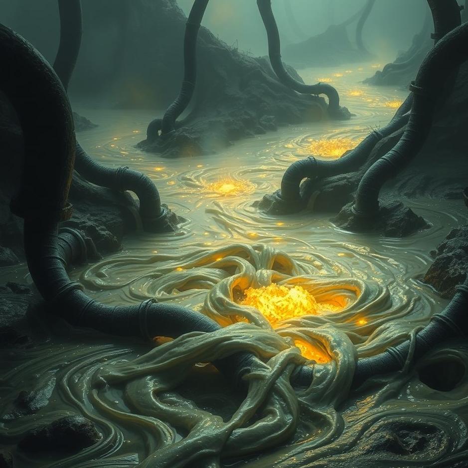 Dream : Mixing sewage in a dream