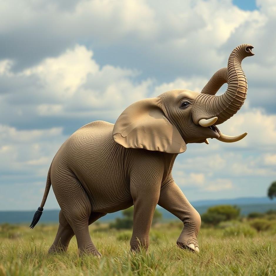 Dream : Model elephant in a dream