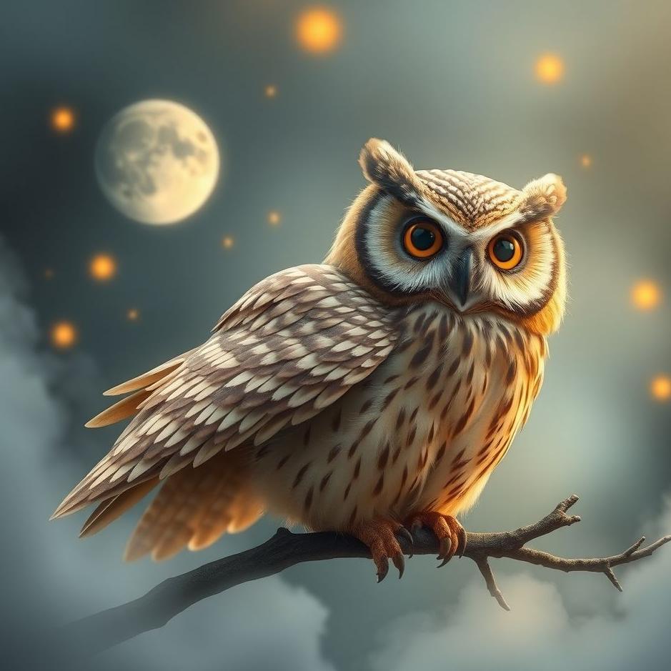 Dream : Model owl in a dream