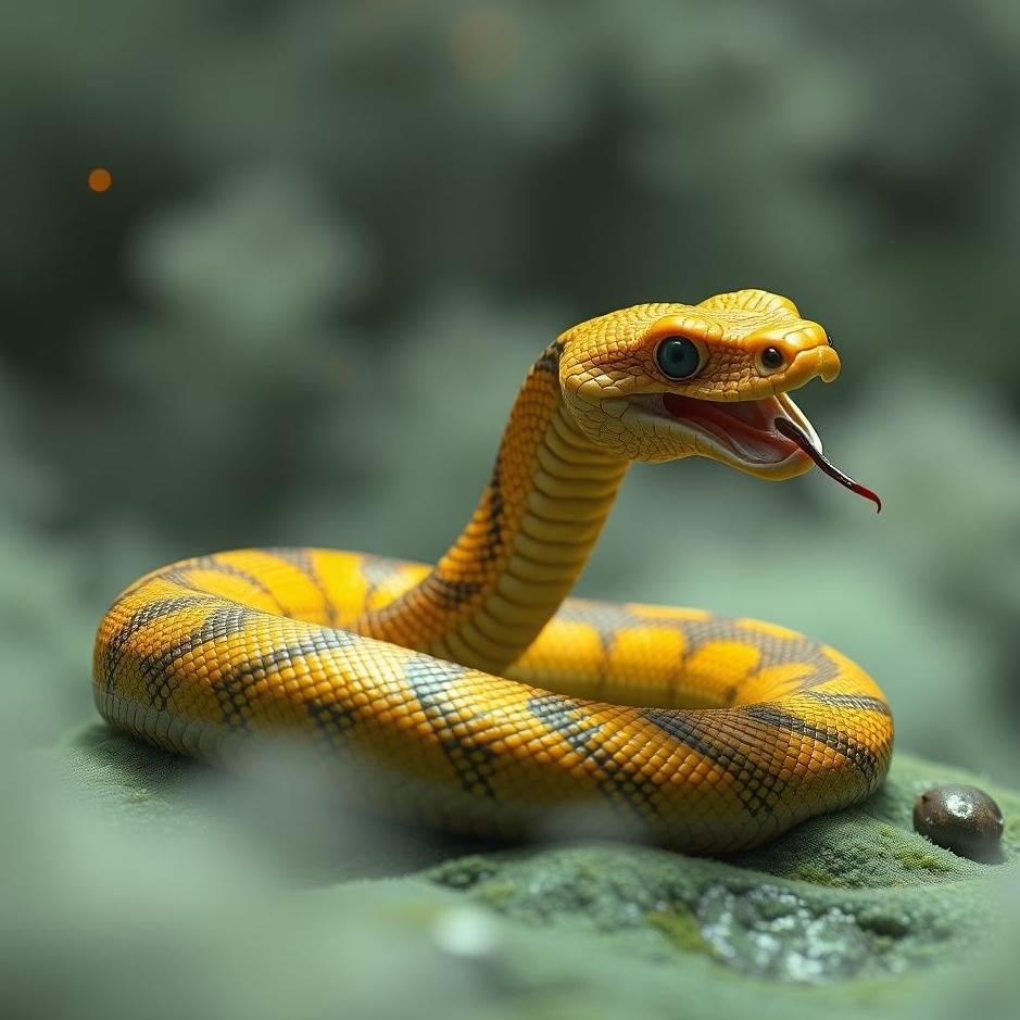 Dream : Model snake in a dream