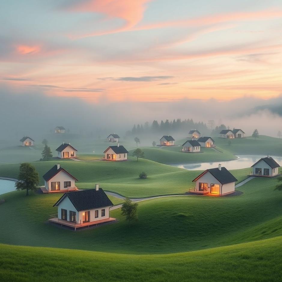 Dream : Modern village in a dream